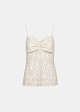 Lace lingerie top