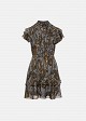 Rochie scurtă cu print paisleys