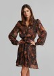 Rochie scurtă cu print