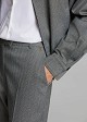 Chinos with a Lurex weave