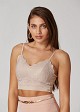 Bralette with decorative lace