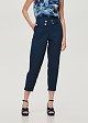 High waisted cropped trousers