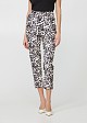 Highrise trousers with porto mosaic print