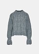 Cardigan din tricot cu perle