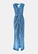 Maxi sequined dress