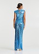 Maxi sequined dress