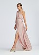 One shoulder maxi dress