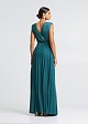 Maxi pleated lurex dress