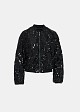 Puffer sequined jacket