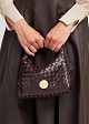 Handbag with woven design