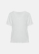 T-shirt with V neckline