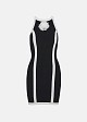 Knitted halter neck dress