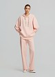 Hoodie sweatshirt with crystals