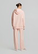 Hoodie sweatshirt with crystals