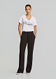 T-shirt with embroidered sequins
