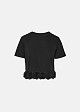 Crop embellishment top