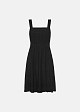 Broderie lace mini dress