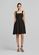 Broderie lace mini dress