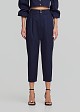 Poplin trousers