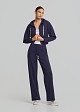 Short tracksuit jacket with hood