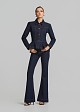 Peplum denim jacket