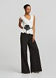 Αμάνικη μπλούζα peplum