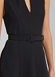 Midi A line dress with pockets