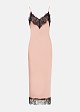 Lingerie dress with decorative lace