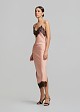 Lingerie dress with decorative lace