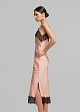 Lingerie dress with decorative lace