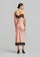 Lingerie dress with decorative lace