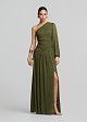 Maxi one-shoulder dress