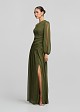 Maxi one-shoulder dress