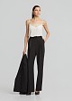 High waisted scarf trousers