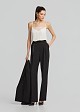 High waisted scarf trousers