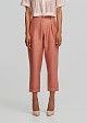 High-waisted chinos with pleats