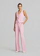 Tailored crepe vest
