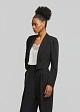 Crepe bolero jaket
