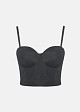 Bralette top in regular shape