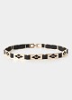 Belt in gold-tone elements