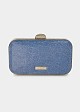 Glitter-effect clutch bag