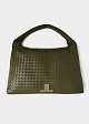 Large woven shoulder bag