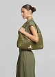 Large woven shoulder bag