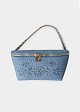 Denim waist bag with detail