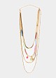 Mixed tone necklace in gold look
