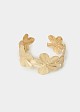 Cuff bracelet in flowers shape