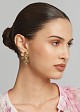 Dangling flower earrings
