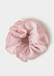 Ruffled hair scrunchie