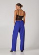 Straight high-waisted trousers