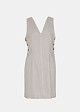 Short linen dress